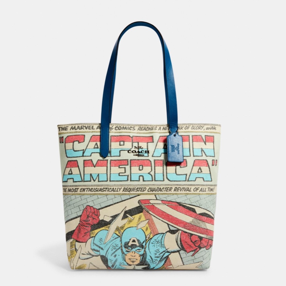 Coach Marvel With Captain America